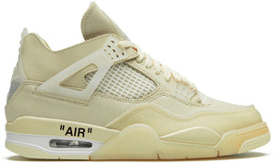 Nike X Off-White Air Jordan 4 off-white sail sneakers - GO BOST
