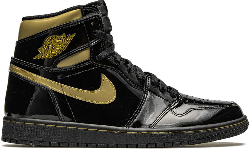 Air Jordan 1 High "Black Metallic Gold" sneakers - GO BOST