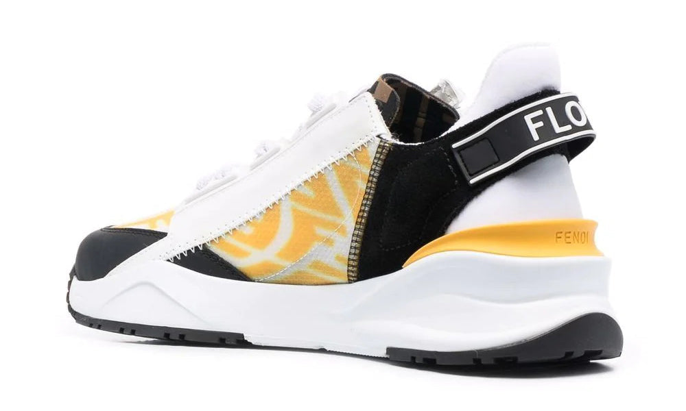 Fendi Panelled Low-Top Sneakers  #193802