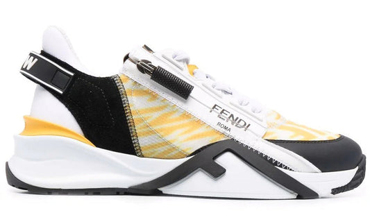 Fendi Panelled Low-Top Sneakers  #193802