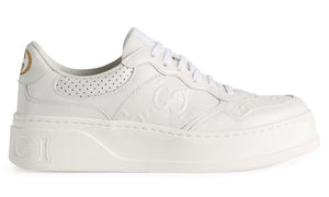 GUCCI Leather Monogram Sneakers - GO BOST