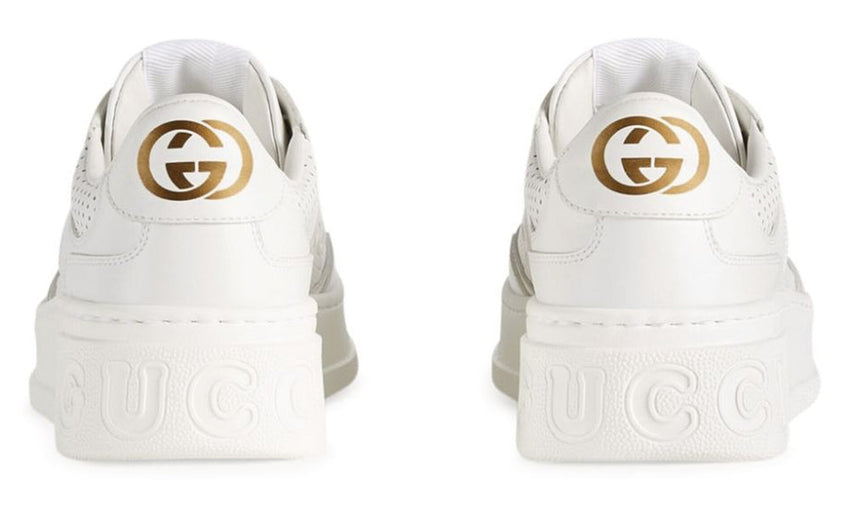 GUCCI Leather Monogram Sneakers - GO BOST