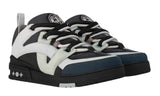 LV Skate Leather Grey Low Top Sneakers