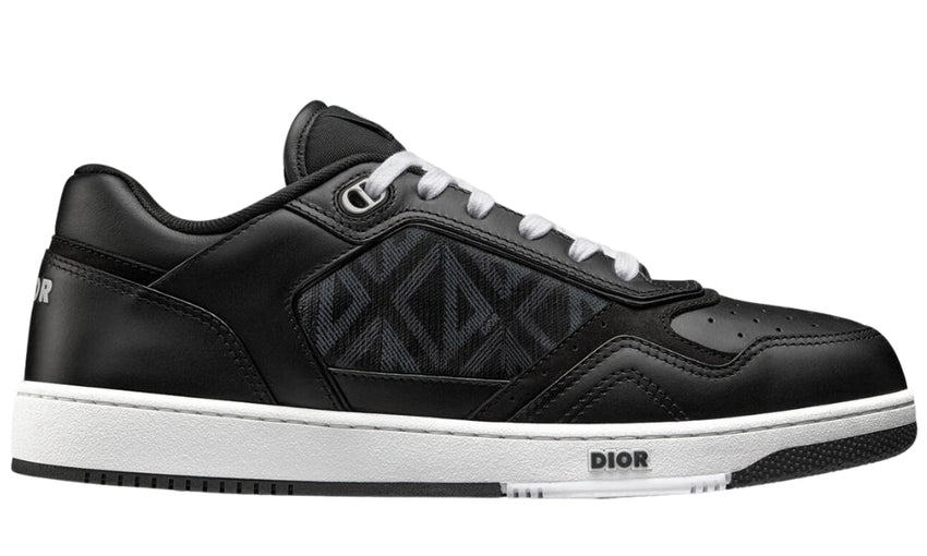 Dior B27 Low 'Black Smooth - White' - GO BOST