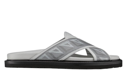 Dior Aqua Sandal 'CD Diamond - Grey' - GO BOST