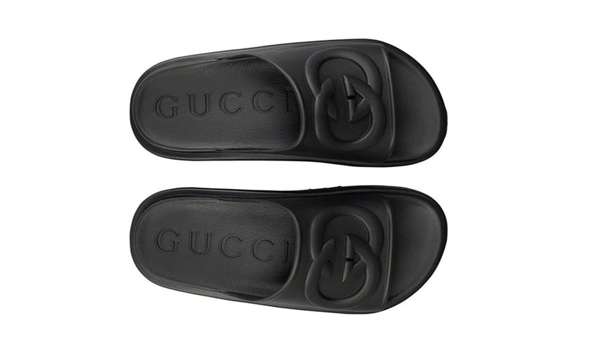 Gucci Interlocking G Miami Sliders - GO BOST