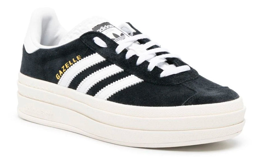 Adidas Gazelle Bold 'Black White' - GO BOST