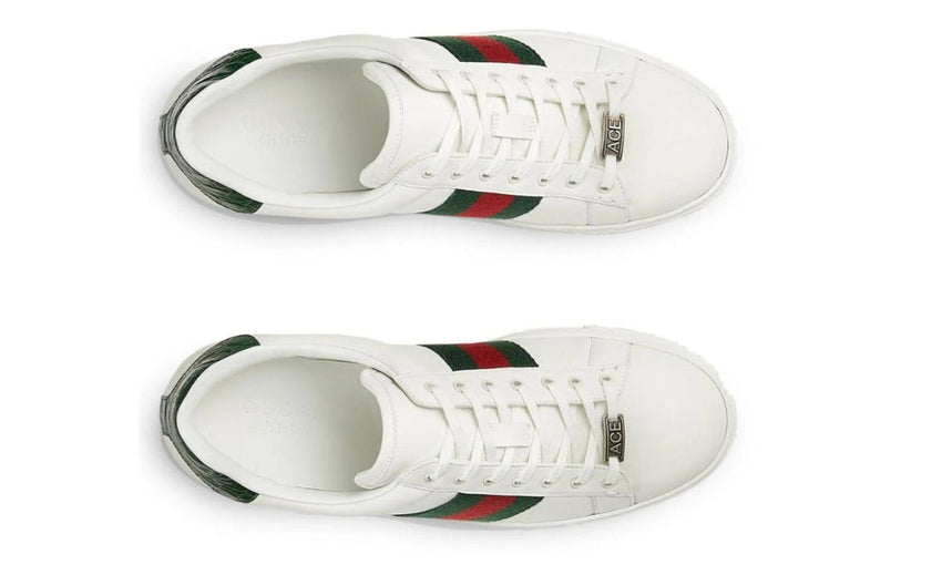 Gucci Ace Leather 'White' - GO BOST