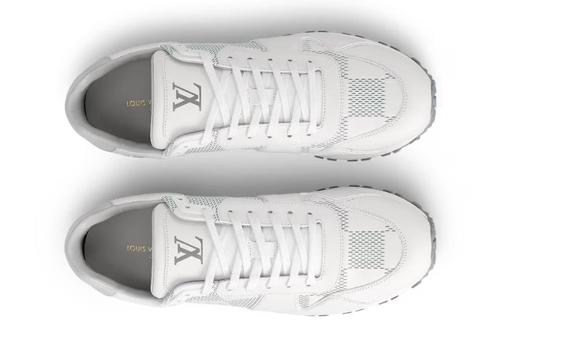 حذاء لويس فيتون رن أواي الرياضي 'أبيض'