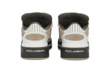 Dolce & Gabbana New Roma panelled 'white/khaki/beige' - GO BOST