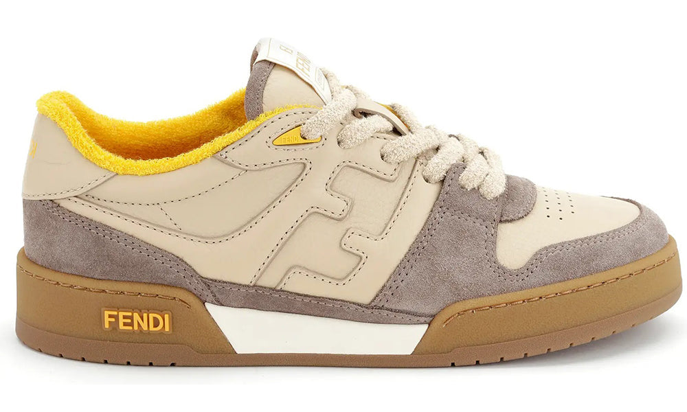 Fendi Match Low Top Sneaker "Giallo"