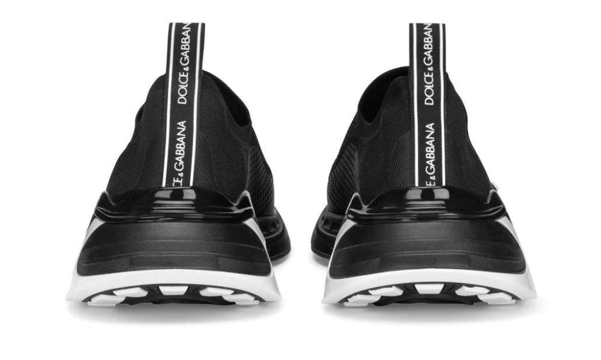 Dolce & Gabbana Stretch Mesh Fast Sneaker 'Black' - GO BOST