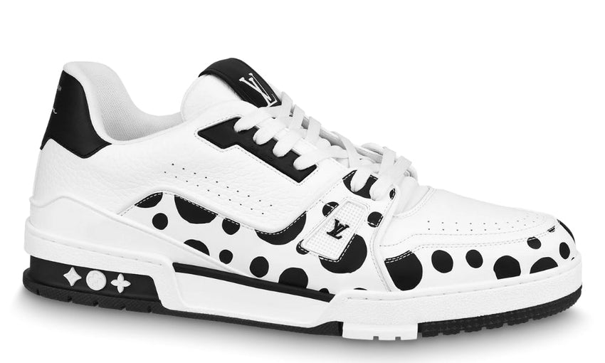 LOUIS VUITTON  x Yayoi Kusama Infinity Dots LV Sneakers "Black White"