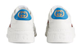 GUCCI Leather GG Embossed Sneakers "White" - GO BOST
