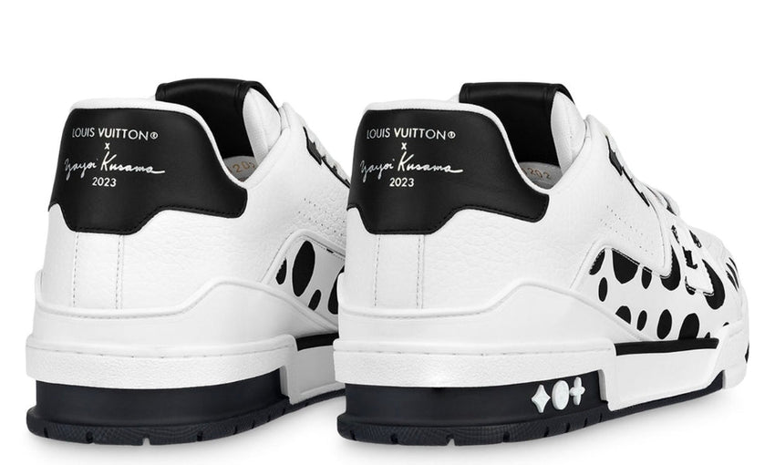 LOUIS VUITTON  x Yayoi Kusama Infinity Dots LV Sneakers "Black White"
