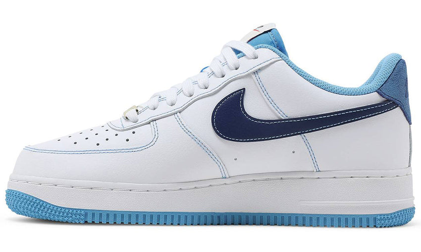 Air Force 1 '07 'First Use - White University Blue' - GO BOST