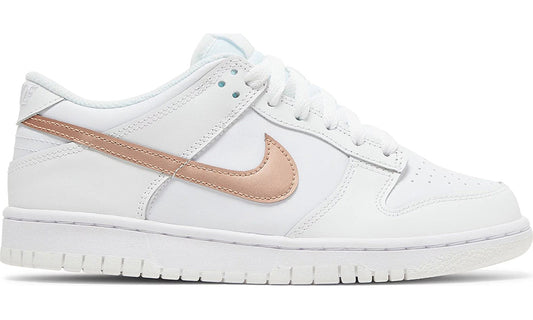 Nike Dunk Low 'White Metallic Red Bronze' - GO BOST