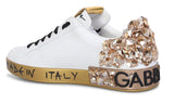 DOLCE & GABBANA Logo Patch Sneakers - GO BOST