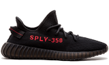 حذاء رياضي ييزي بوست 350 V2 “أسود/أحمر”