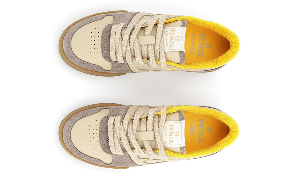 Fendi Match Low Top Sneaker "Giallo"