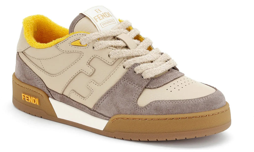 Fendi Match Low Top Sneaker "Giallo"