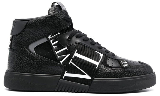 Valentino Garavani Logo-Print Stripe-Detail Sneakers