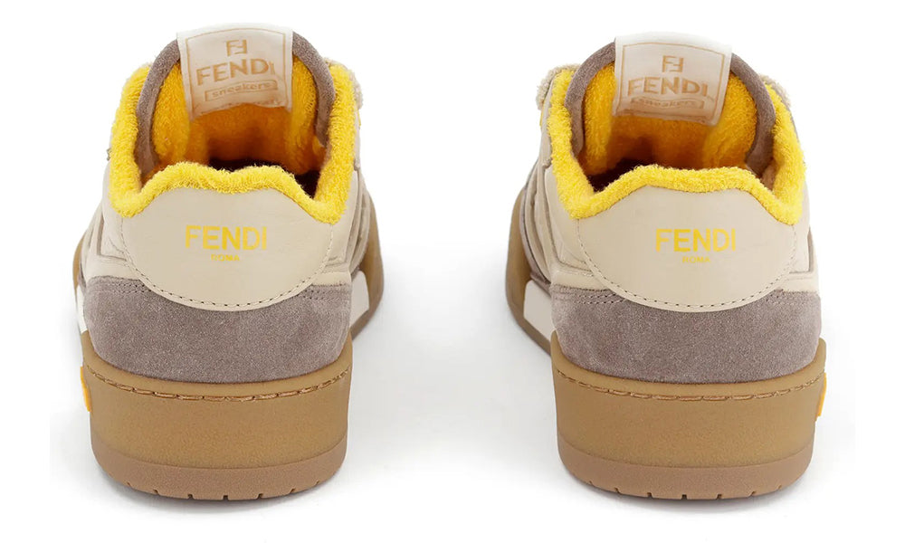 Fendi Match Low Top Sneaker "Giallo"