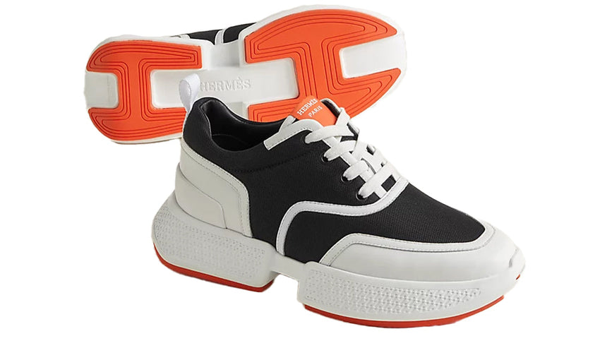 Hermes Giga sneaker "Orange Black" - GO BOST