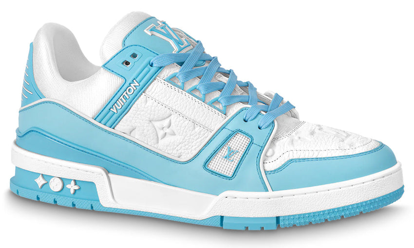 Louis Vuitton Trainer Sneaker "Sky Blue" #1AA6X3