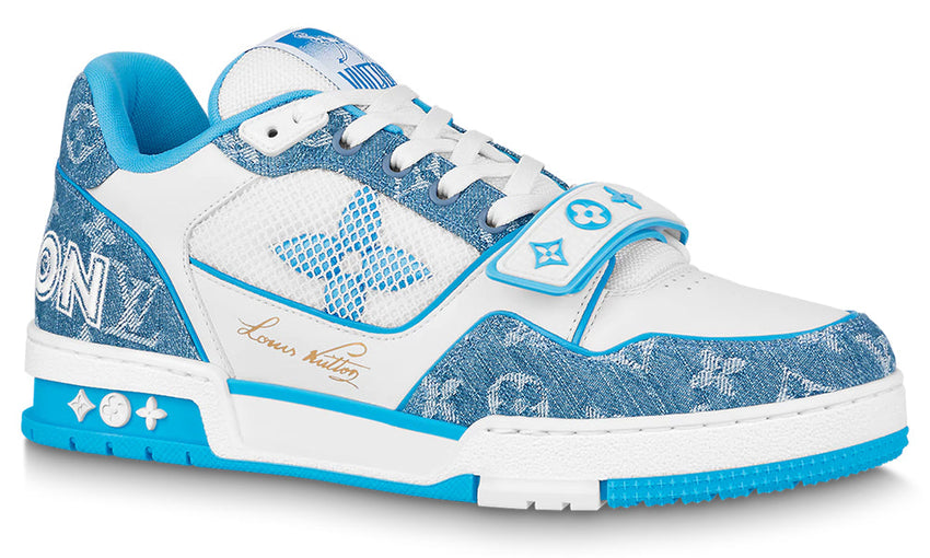 Louis Vuitton Trainer Sneaker "Blue" #1A9ZI2