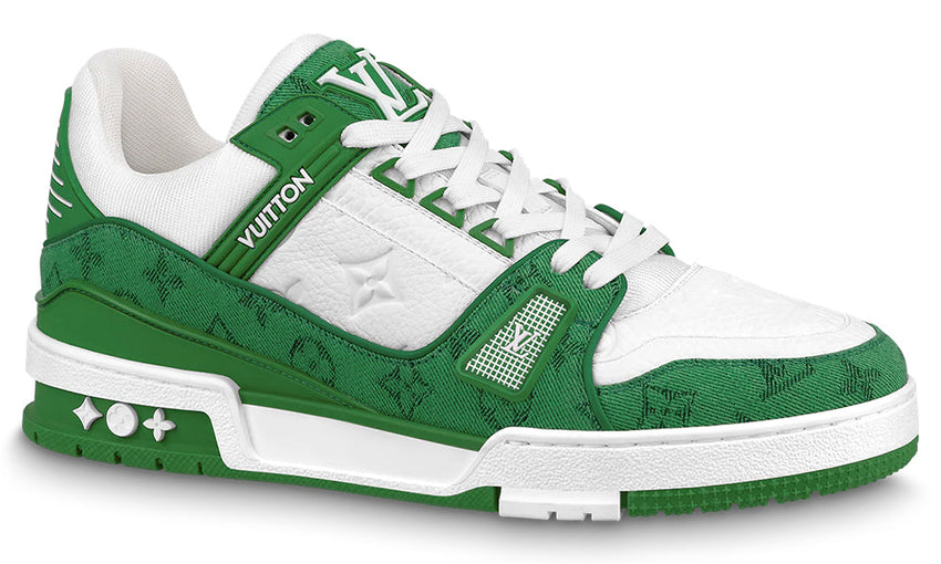 Louis Vuitton Trainer Sneaker "Green" #1A9JHZ