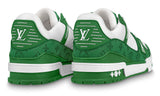 Louis Vuitton Trainer Sneaker "Green" #1A9JHZ - GO BOST