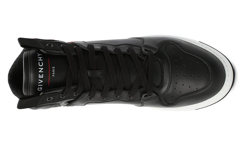 Givenchy Wing Leather-Trimmed Rubber Sneakers